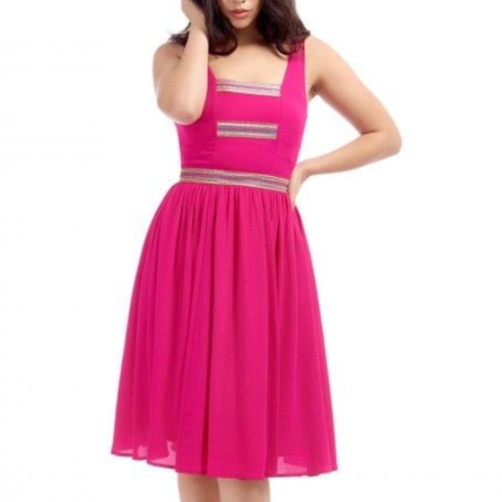 Bright & Beautiful pink dress